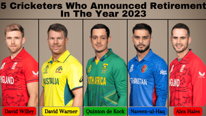 5 Cricketers Who Announced Retirement In 2023